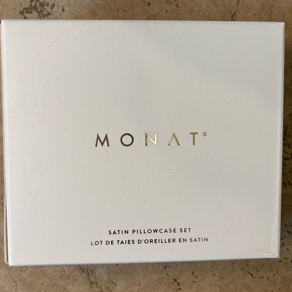 Monat Satin Pillowcase Set